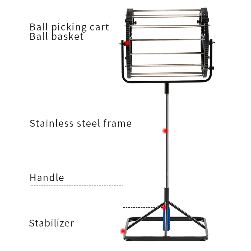SIBOASI Nuovo raccoglitore di palline da tennis S709 (1)